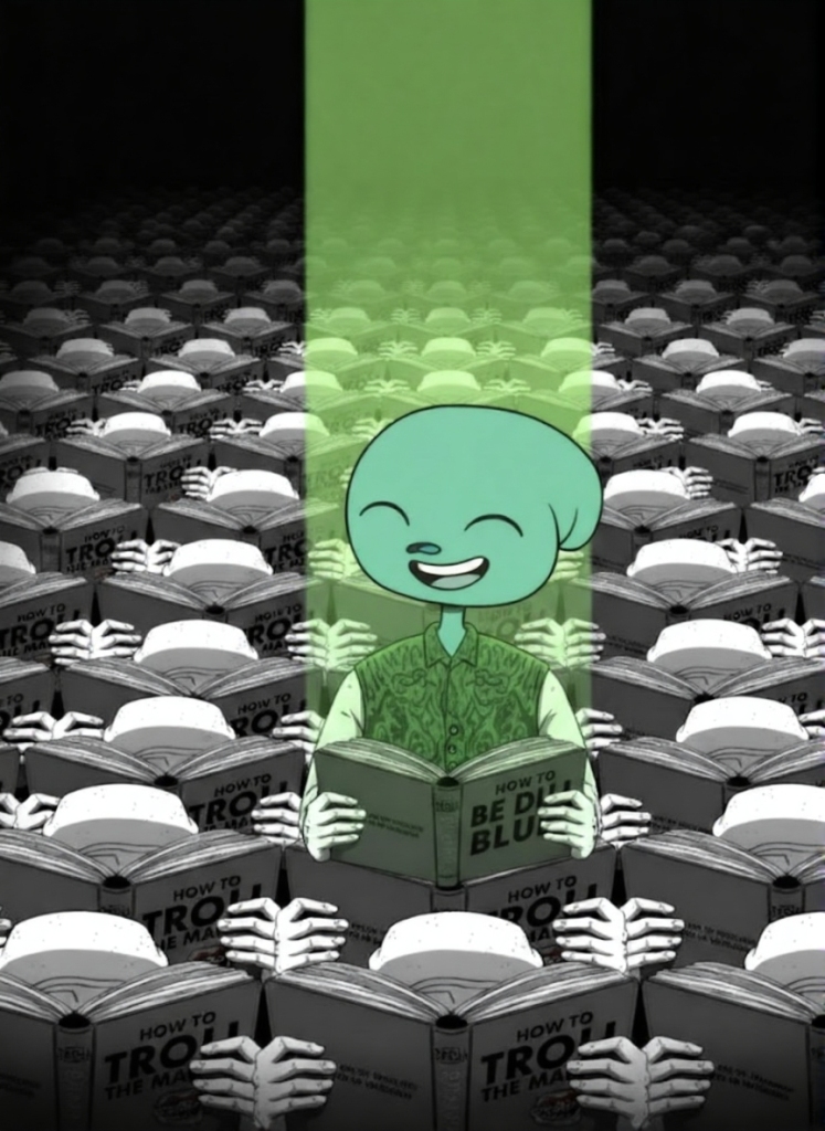 Brad crying on the floor